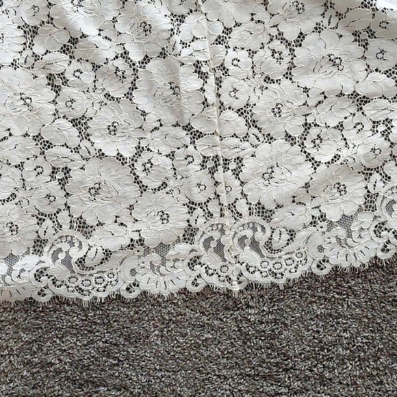 NWT Soma lace and satin robe, white. Size L/XL. - Picture 5 of 8